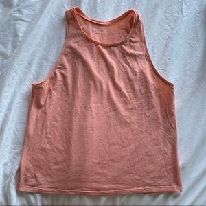 Outdoor Voices orange Doing Things tank size small